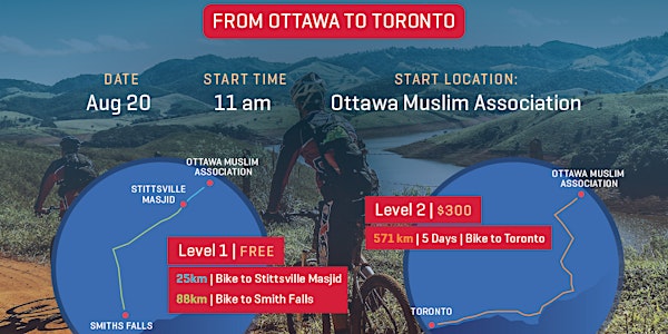 Cycle for Water Challenge | Ottawa to Toronto