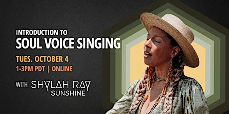Introduction to Soul Voice Singing Virtual Workshop