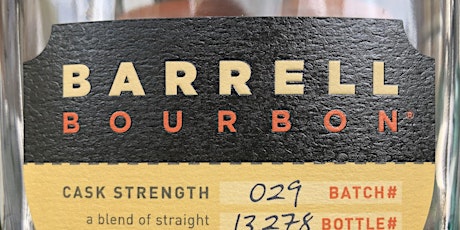 Palomino Cellar Release #4 - Bourbon Dinner with Barrell Craft Spirits