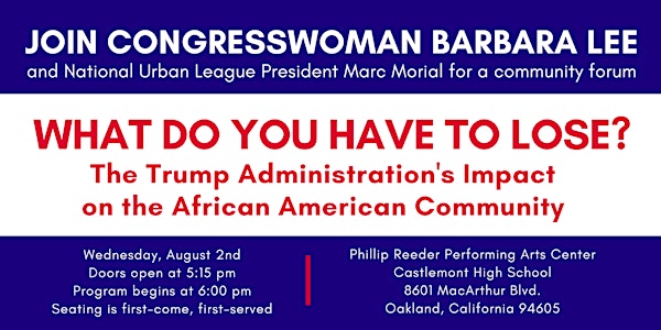 What Do You Have To Lose? The Impacts of Trump on African Americans