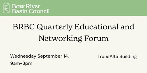 BRBC Quarterly Educational and Networking Forum