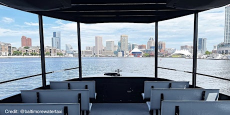 Architectural Boat Tour of Baltimore Inner Harbor (10:00 AM)