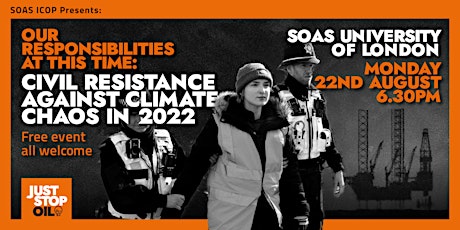 Our Responsibilities At This Time: Civil Resistance Against Climate Change