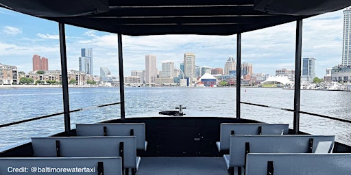 Architectural Boat Tour of Baltimore Inner Harbor (11:00 AM)
