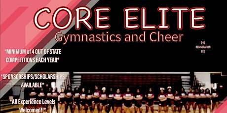 CORE ELITE: COMPETITIVE CHEERLEADING TRYOUTS