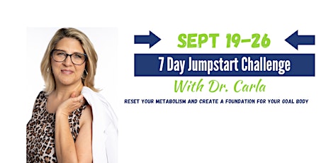 September 7-Day Jumpstart Challenge Kickoff Event