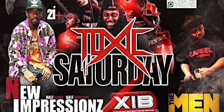 Toxic Saturday @ Gee's Nightclub 9/24! 5p - 10p! NIB, XIB, The Men & More!