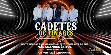Los Cadetes de Linares Hermanos Garza en Casino Life Vallarta Marina primary image