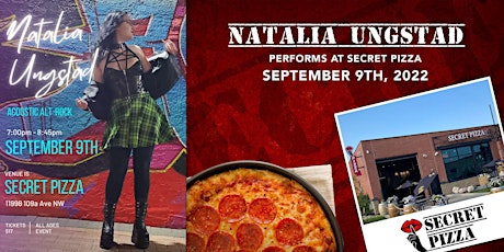 Live Music at Secret Pizza - with Natalia Ungstad