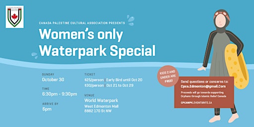 Women's Only Edmonton Waterpark Special