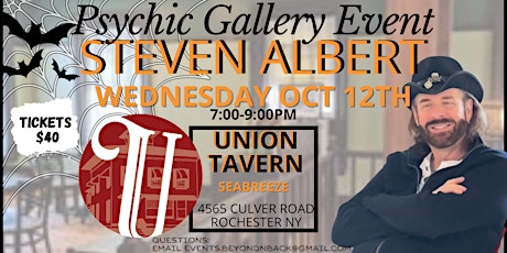 Steven Albert: Psychic Gallery Event - Union Tavern Seabreeze