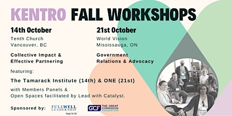 KENTRO FALL WORKSHOP - EAST: Government Relations and Advocacy
