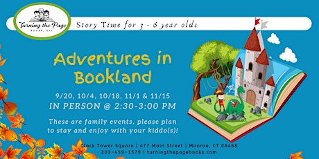 Adventures in Bookland: A Story Time Series for Pre-K and K-Kids (#2)