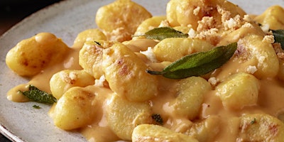 Creating Sweet Potato  Gnocchi with a Pumpkin Pancetta Alfredo Sauce