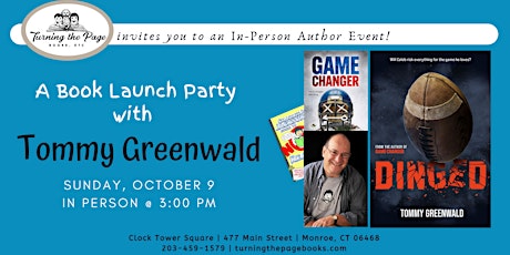 A Book Launch Party with Author Tommy Greenwald!