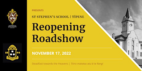 St Stephen's Tīpene 2022 Roadshow