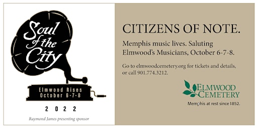 Soul of the City Tour: Memphis Music (Oct. 6-7-8)