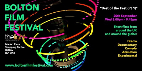 Bolton Film Festival - "Best of the Fest (Pt 1)" - Cert 18 primary image