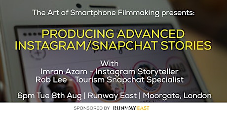 Producing Advanced Instagram / Snapchat Stories primary image