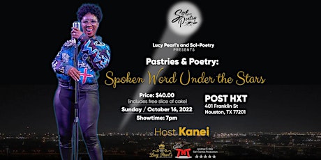 Pastries & Poetry: Spoken Word Under the Stars
