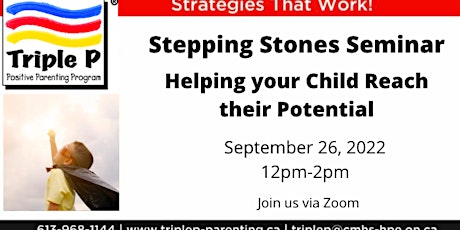 Triple P Parenting - Stepping Stones Seminar Series