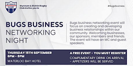 Wynnum Bugs Business Networking Night