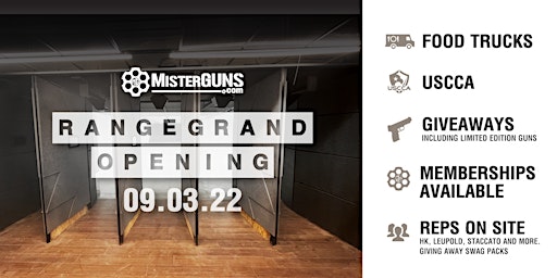 Mister Guns Range Grand Opening