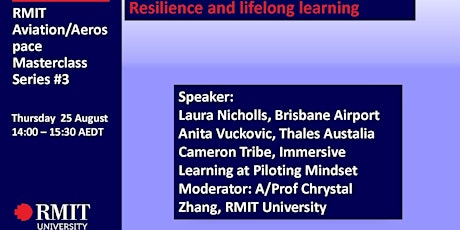 Aviation/Aerospace masterclass series #3:  Resilience and lifelong learning