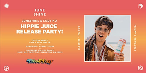 JuneShine x Cody Ko Hippie Juice Launch Party!