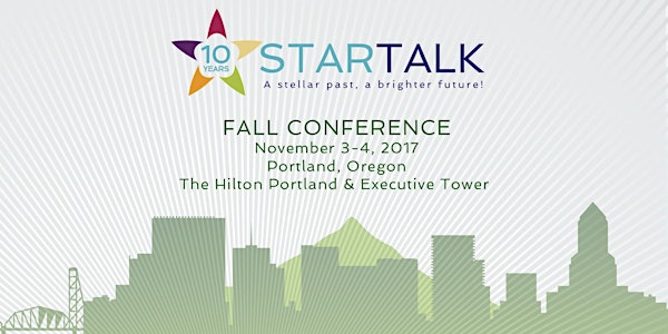 STARTALK Fall Conference 2017