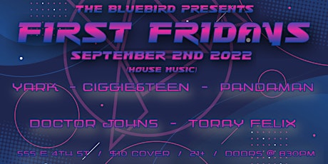 First Fridays @ The Bluebird Reno