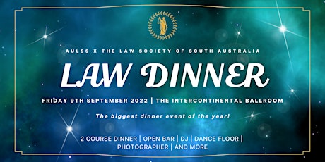 AULSS x The Law Society of South Australia LAW DINNER