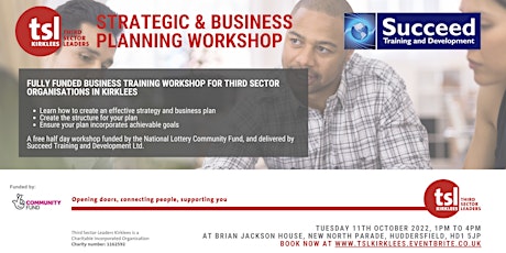 Third Sector Training: Strategic & Business Planning