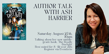 Author Talk and Signing with Ash Harrier