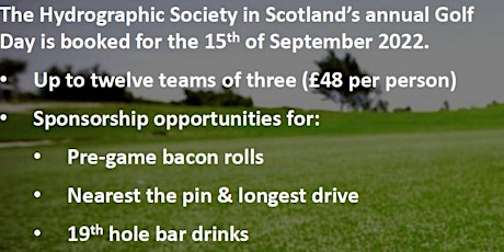 THS:UK&I Scotland Branch Annual Team Golf Outing 2022