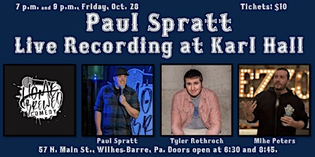 Homebrewed Comedy at Karl Hall: Paul Spratt Live Recording