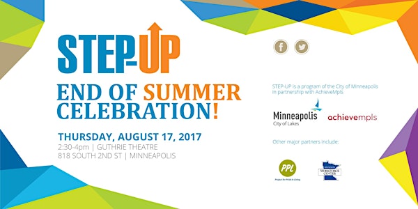 2017 STEP-UP End of Summer Celebration!