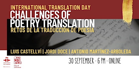 International Translation Day: Challenges of Poetry Translation