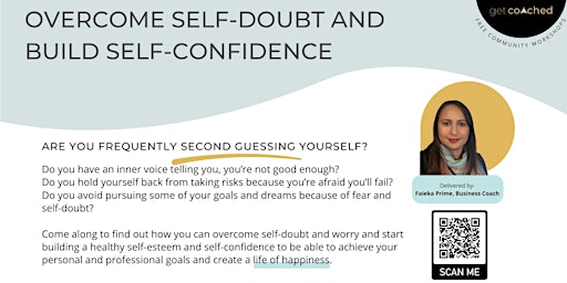 Overcome self-doubt and build self-confidence