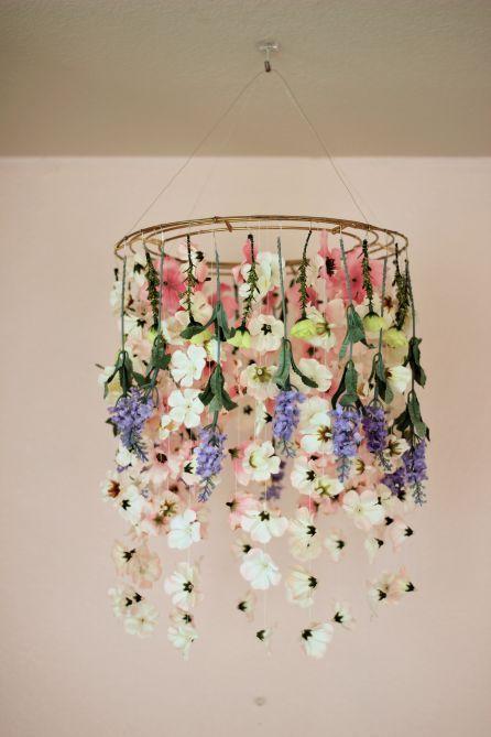 Floral Chandelier Making Party 
