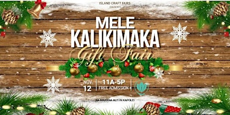 Mele Kalikimaka Gift Fair