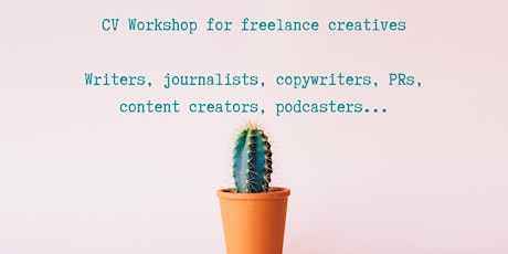 CV workshop for freelance creatives