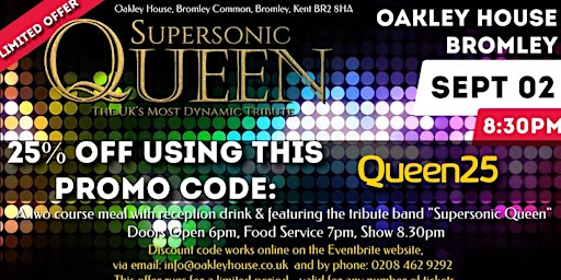 Supersonic Queen Tribute