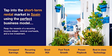 Tap into the short-term rental market in Spain!