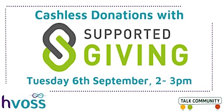 Cashless Donations with Supported Giving