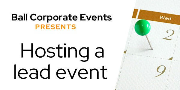 Hosting A Lead Event