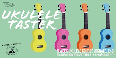 Uke Rebels 5 week Ukulele course for beginners
