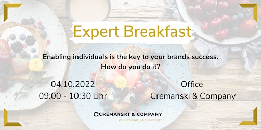 Expert-Breakfast: Sales Enablement