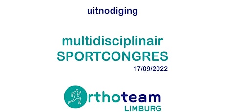 Primaire afbeelding van Sportcongres Orthoteam Limburg
