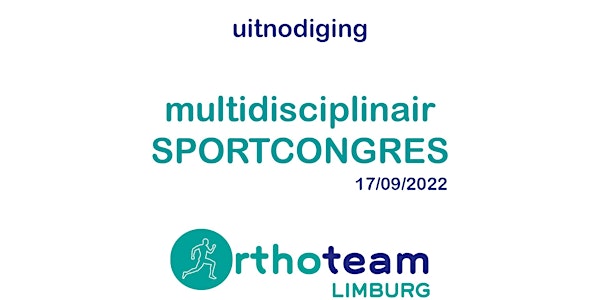 Sportcongres Orthoteam Limburg